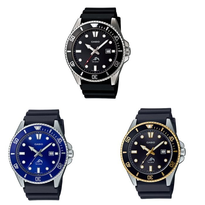 【CASIO】卡西歐 槍魚 黑水鬼 200米防水 超高CP值潛水錶 MDV-106 系列  台灣卡西歐保固一年：圖片 1